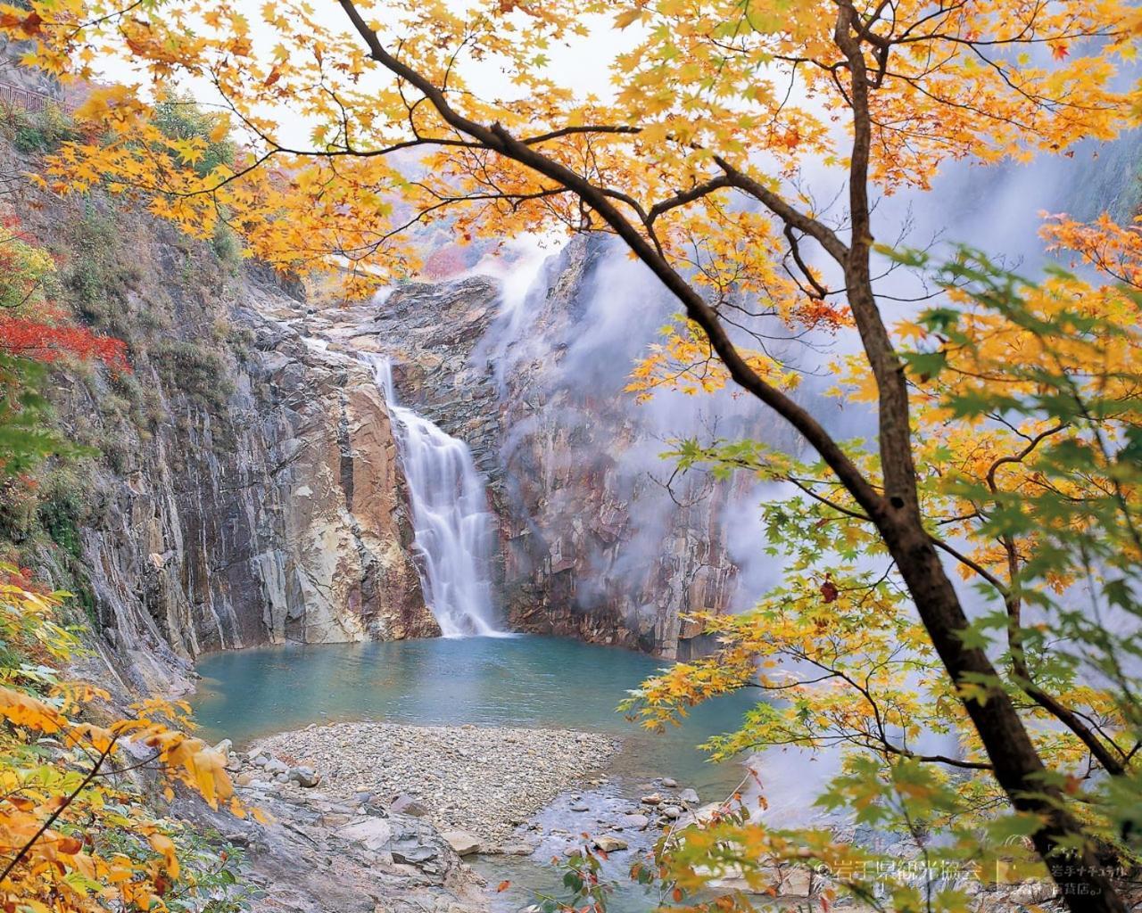 竹あかりの宿 加賀助 Shizukuishi Buitenkant foto